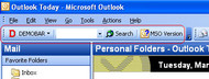 Demo toolbar for Microsoft Outlook (MSODemoToolbar). screenshot